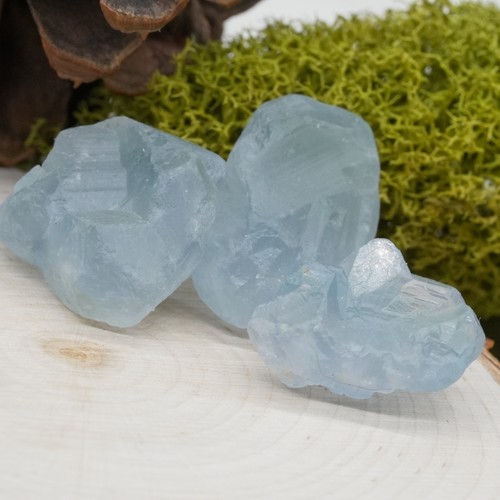 Celestite raw specimen - specimen, oz