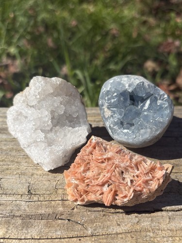 Natural crystal cluster - natural,
