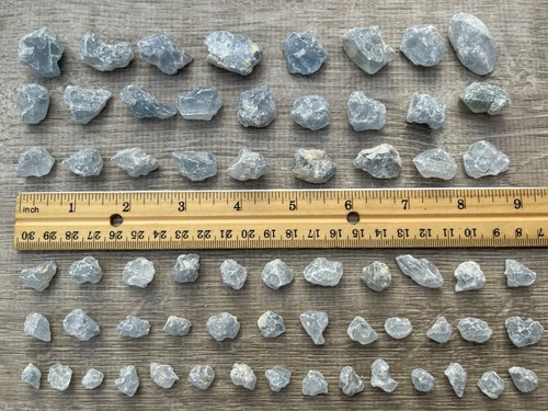 Raw celestite rough - raw,
