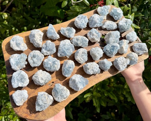 Natural small celestite - natural,